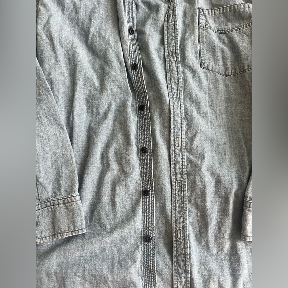 Madewell Blue Denim Textile - Picture 3 of 7